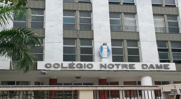 fachada do colégio notre dame de ipanema