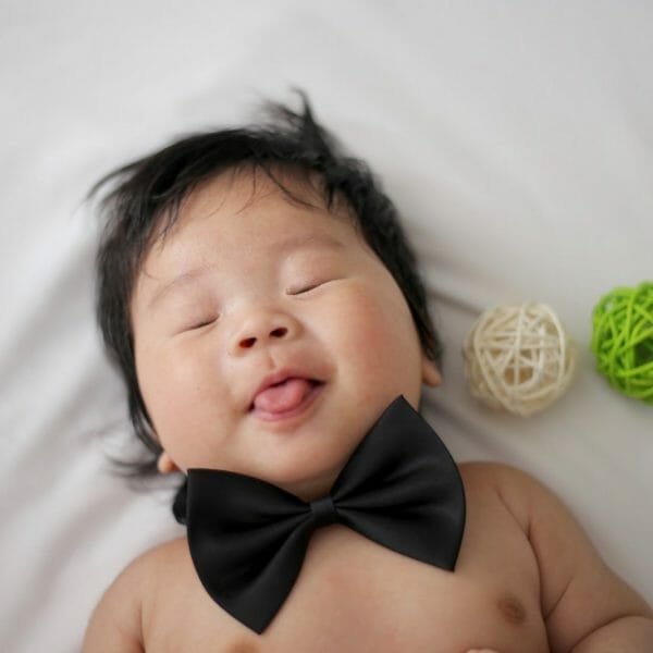 Bebê dormindo tranquilo