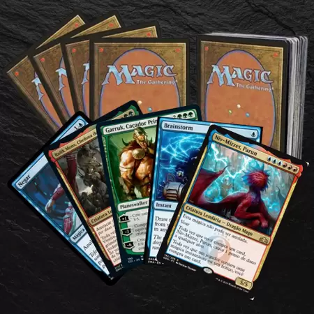 várias cartas de magic: the gathering