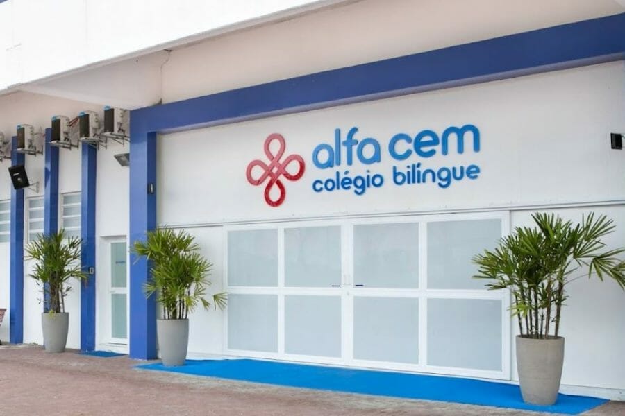 fachada do Alfa CEM Arena, no Parque Olímpico