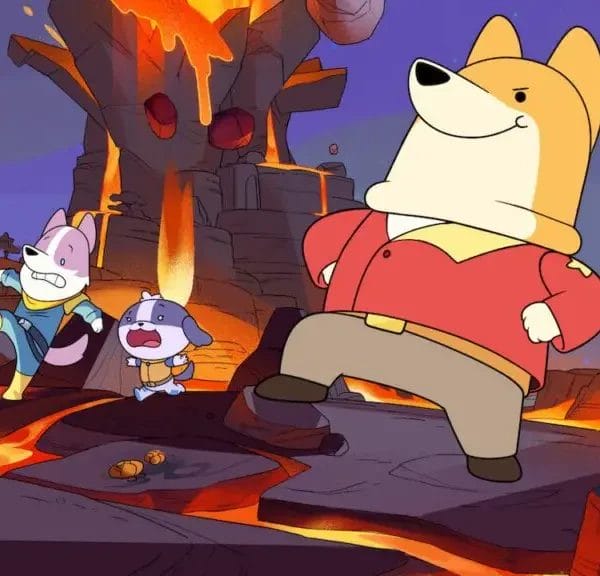 cena do desenho farejando novos mundos, representando os melhores desenhos infantis atuais em 2023