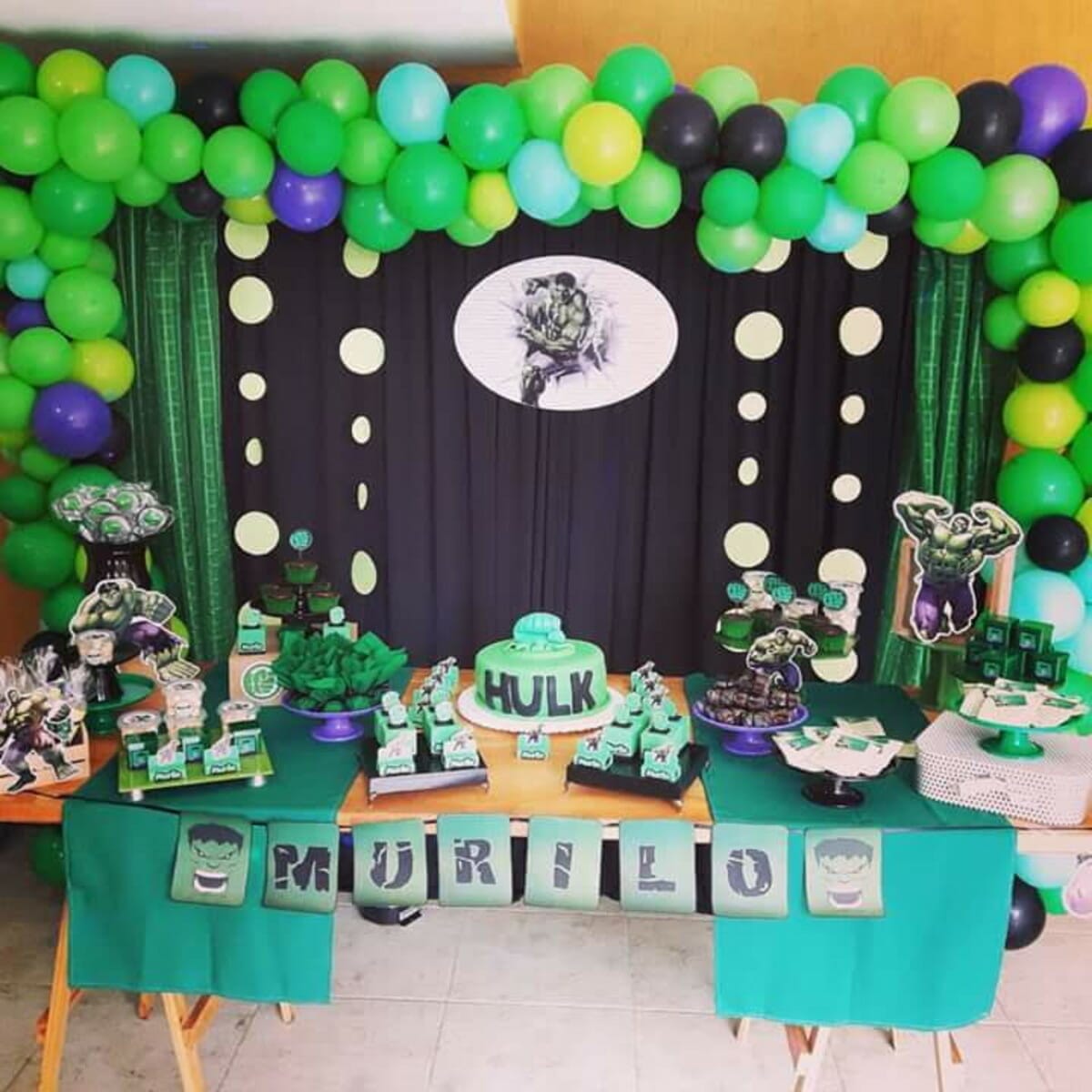 festa infantil do hulk 1