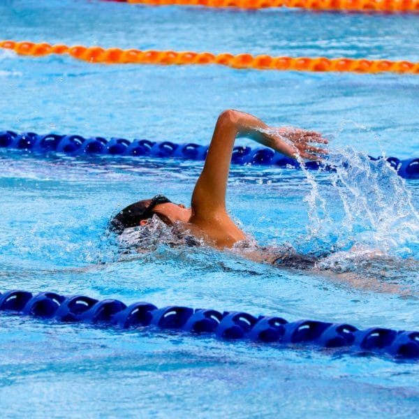 natação infantil em piscina olímpica