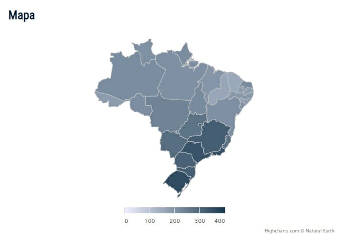 quantas fernanda tem no brasil por regiao