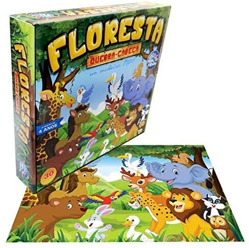 quebra-cabeças floresta